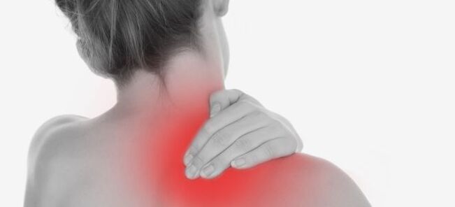 Pijn met cervicale osteochondrose