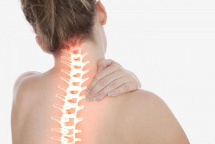 nekpijn als gevolg van osteochondrose